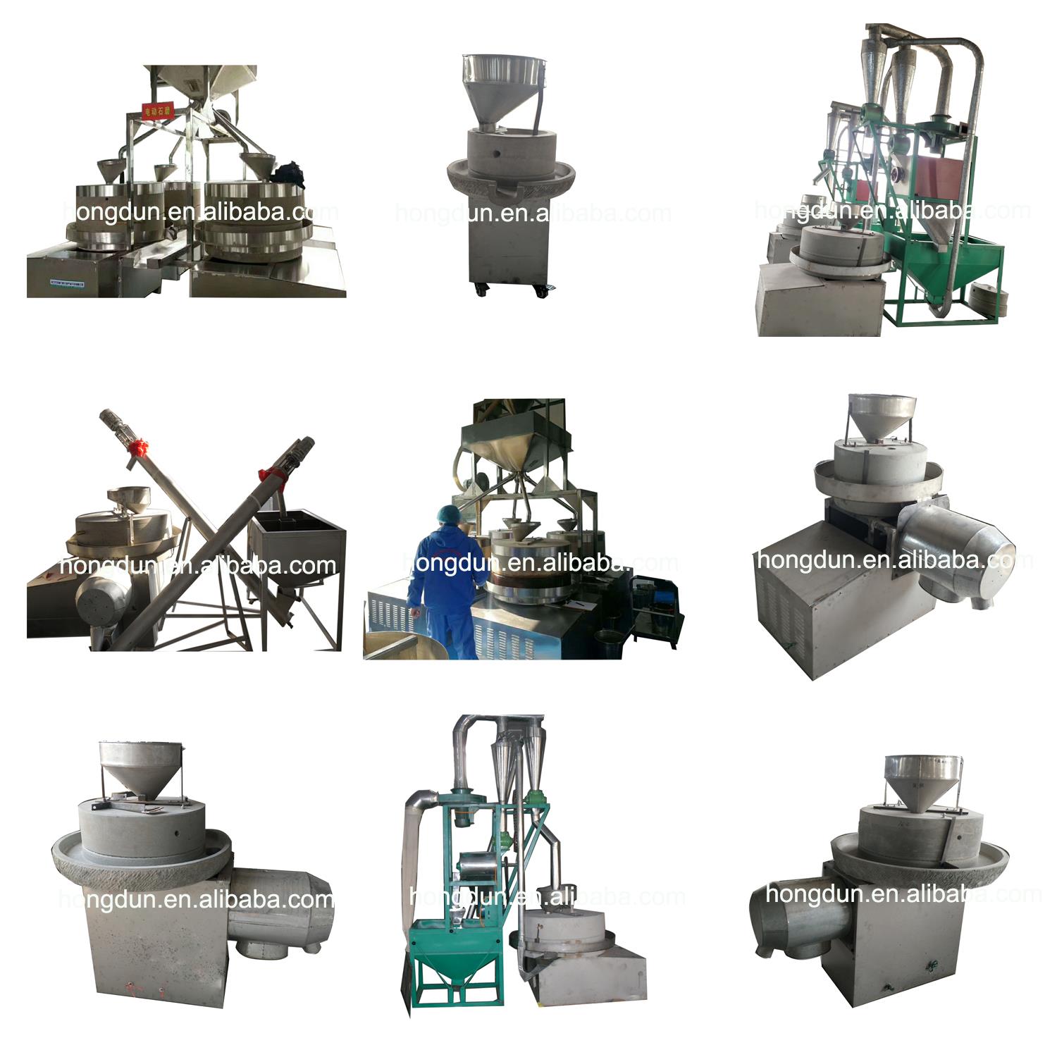 الطحينة السمسم لصق مطحنة الحجر tahini sesame paste stone mill grinder